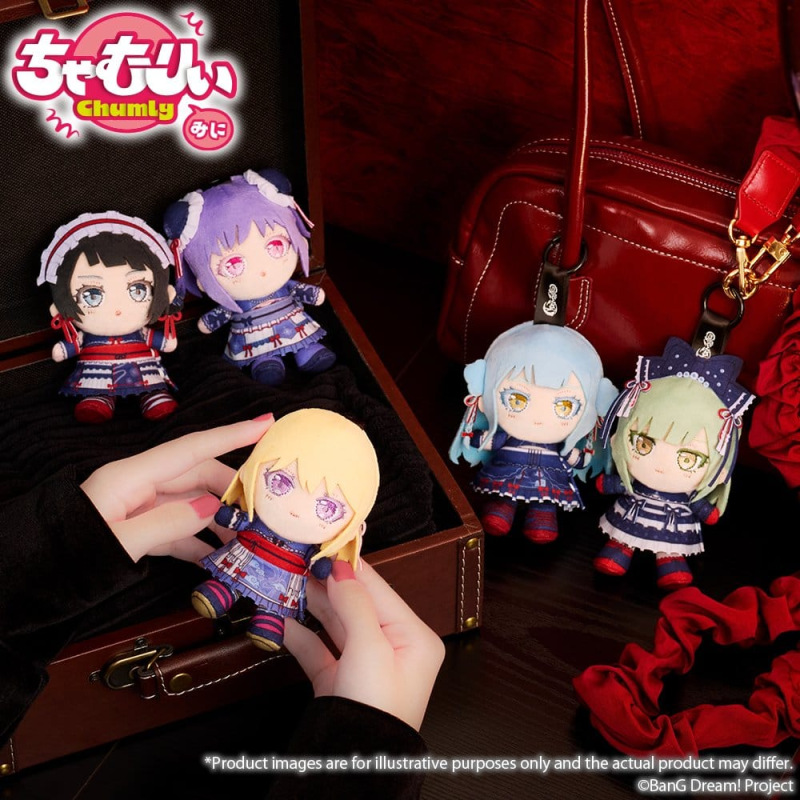 BanG Dream! Chamuri Mini Plush Keychain Ave Mujica Senbi Toryo Ver. Doloris 10 cm 2
