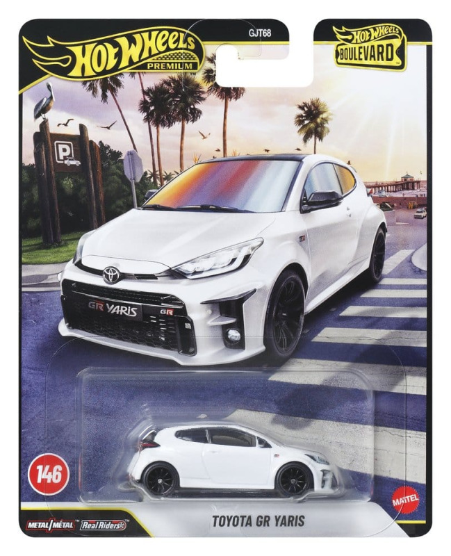Hot Wheels Premium Die-Cast Vehicles 1/64 Boulevard 978G Assortment (10) 1