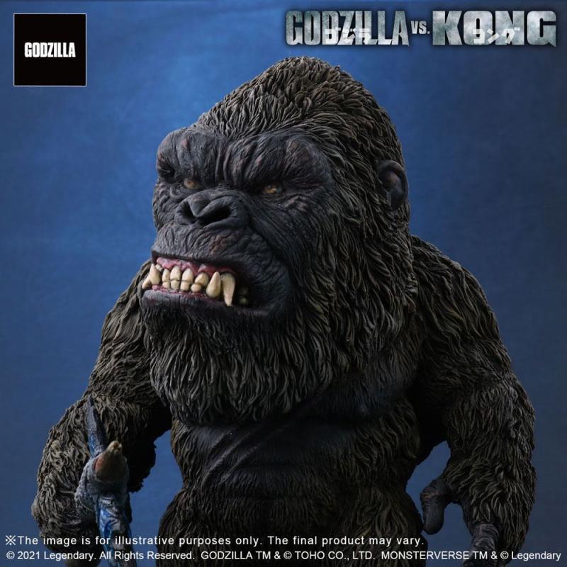 Kong vs Godzilla: Kong (2021) 15 cm Defo-Real Series PVC Statue - X-Plus