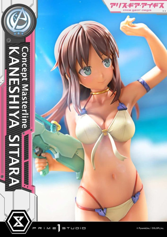 Alice Gear Aegis Concept Masterline Statue 1/5 Kaneshiya Sitara Bonus Version 35 cm 3