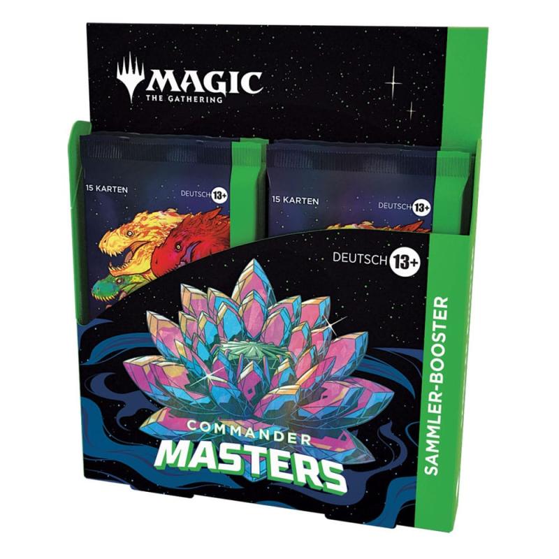Magic the Gathering Commander Masters Collector Booster Display (4) german