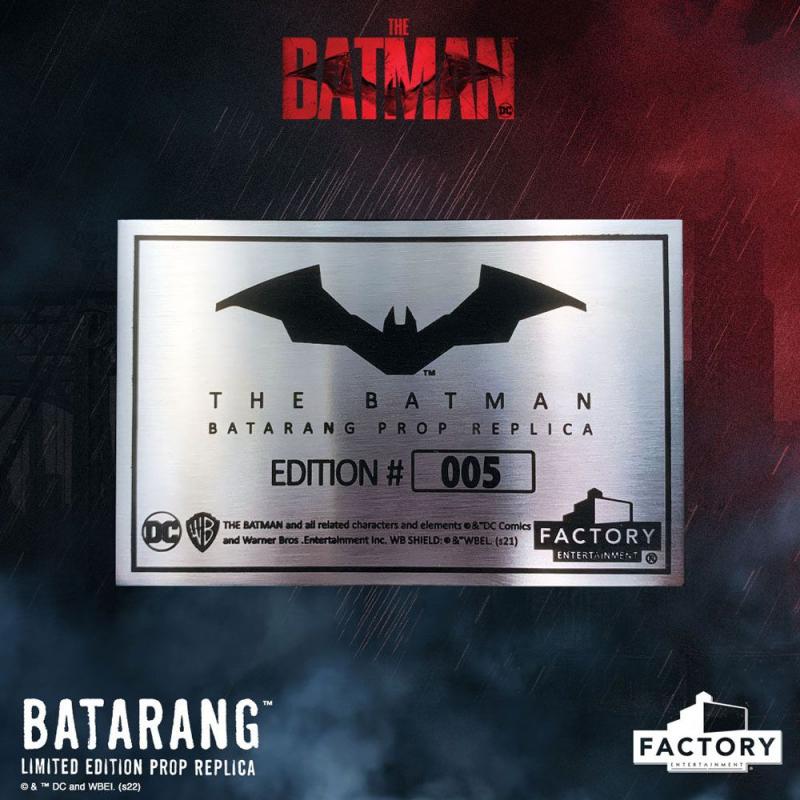 The Batman: Batarang Limited Edition 1/1 Prop Replica - Factory Entertainment