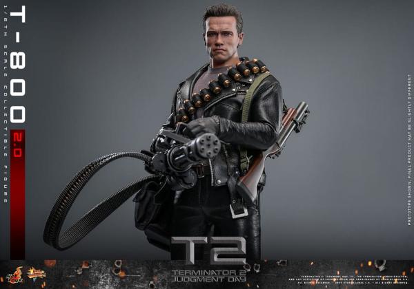 Terminator 2 Movie Masterpiece Action Figure 1/6 T-800 2.0 32 cm 4