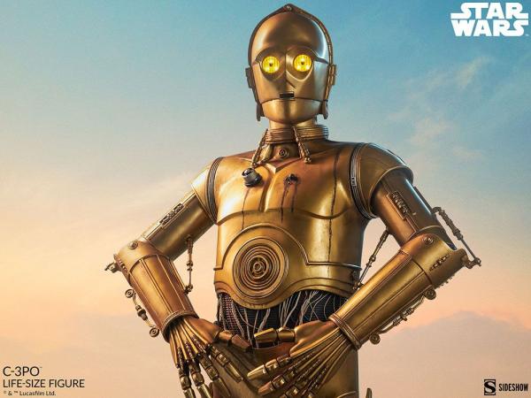 Star Wars: C-3PO Life-Size Statue - Sideshow Collectibles