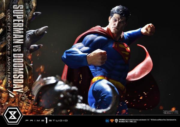 DC Comics: Superman Vs. Doomsday by Jason Fabok 1/3 Statue - Prime 1 Studio