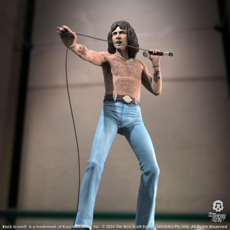 AC/DC Rock Iconz Bon Scott III 22 cm 5