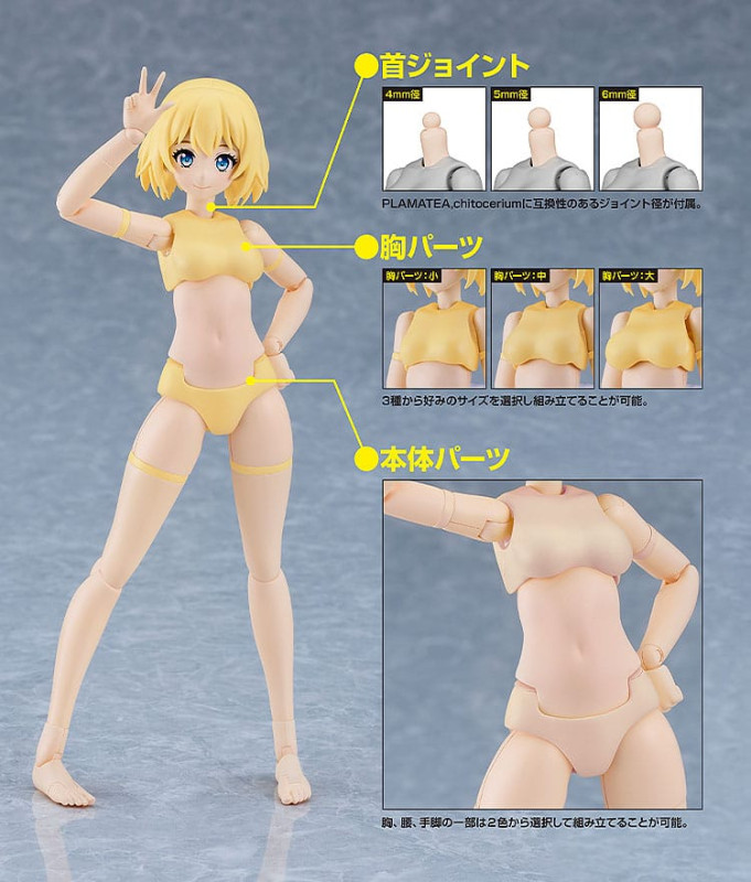 Cutie Honey Nova Plastic Model Kit PLAMATEA Muse Body: Ichika B Type 15 cm 5
