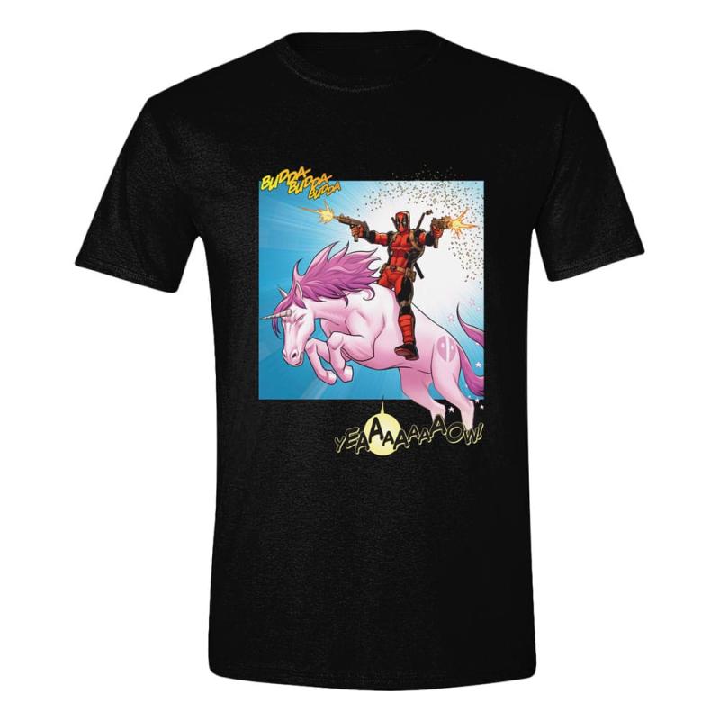 Deadpool T-Shirt Unicorn Battle