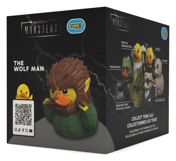 Monsters Tubbz PVC Figure Wolfman 10 cm 3