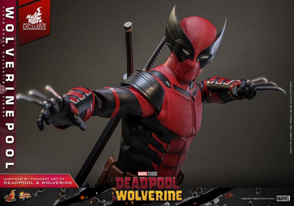 Deadpool & Wolverine Movie Masterpiece Action Figure 1/6 Wolverinepool Hot Toys Exclusive 31 cm 7