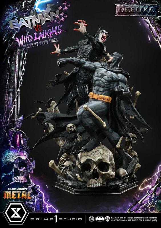 Dark Nights: Metal Ultimate Premium Masterline Series Statue 1/4 Batman VS Batman Who Laughs Deluxe