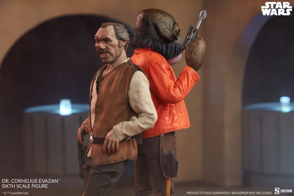 Star Wars Episode IV Scum & Villainy Action Figure 1/6 Doctor Cornelius Evazan 30 cm 6