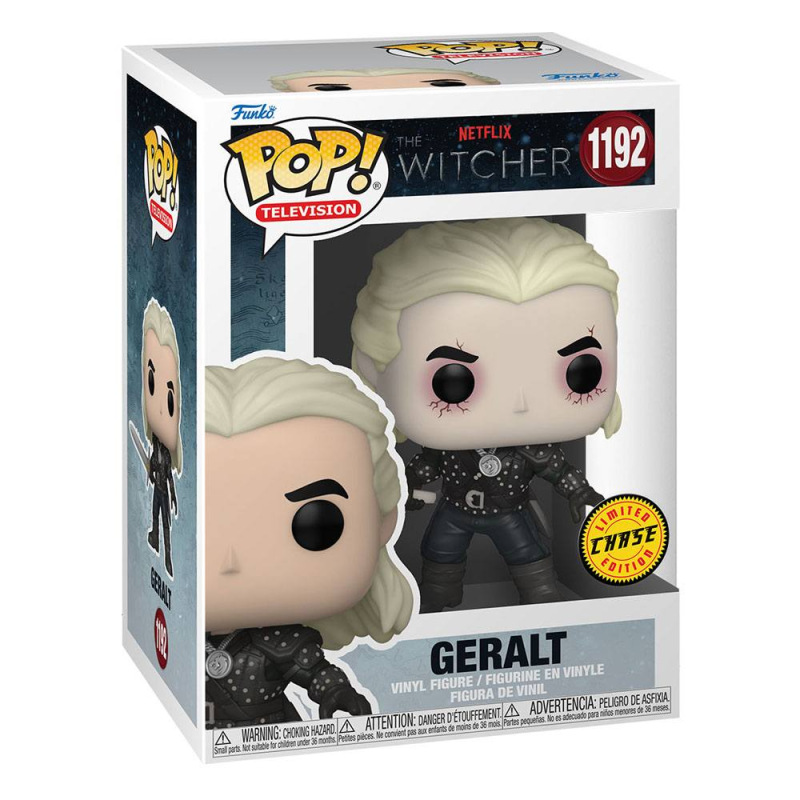 The Witcher POP! TV Vinyl Figur Geralt 9 cm (carton of 6) 2
