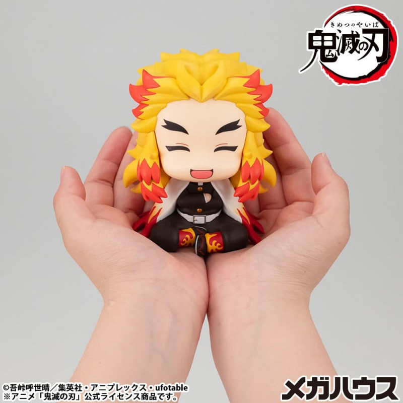 Demon Slayer: Kimetsu no Yaiba Look Up PVC Statue Rengoku Kyoujurou Smile Ver. 11 cm 7