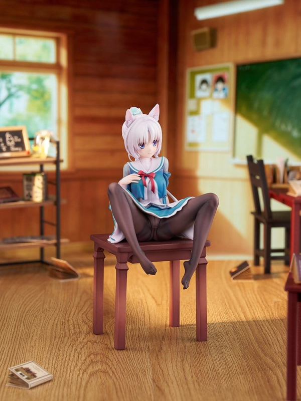 Senren*Banka PVC Figure 1/7 Yoshino Tomotake Animal Ears School Uniform Ver. 21 cm 3