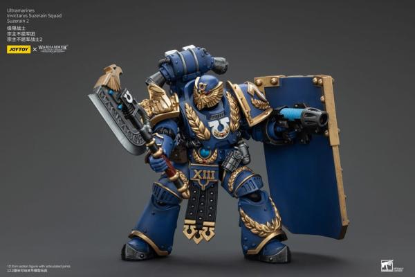 Warhammer The Horus Heresy Action Figure 1/18 Ultramarines Invictarus Suzerain Squad Suzerain 2 12 c