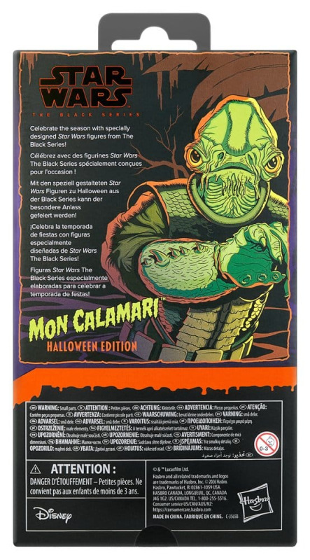 Star Wars Black Series Action Figure Mon Calamari (Halloween Edition) 15 cm 1