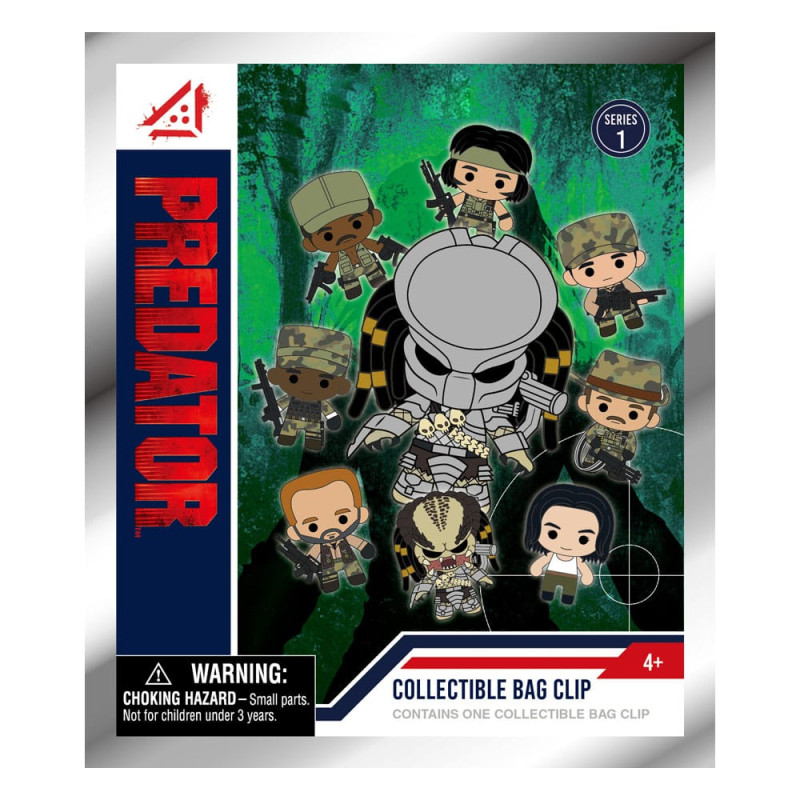 Predators 3D Foam Bag Clips Series 1 Display (24) 1