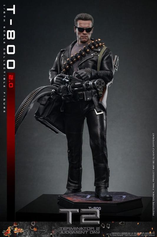 Terminator 2 Movie Masterpiece Action Figure 1/6 T-800 2.0 32 cm 9