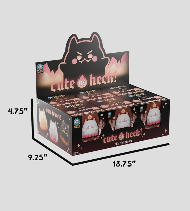 Cute As Heck Mini Figures S1 9 cm Blind Box Display (6) 10