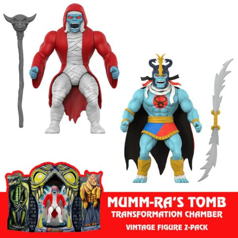 Thundercats Vintage Collection Action Figures 2-Pack Mumm-Ra's Tomb 14 cm 2