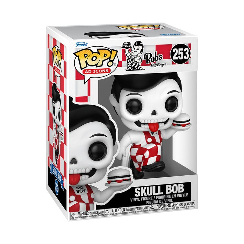 Bob's Big Boy POP! Ad Icons Vinyl Figure Skull Bob 9 cm 1