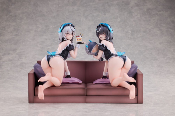 Snowbreak Containment Zone PVC Statues 2-Pack 1/6 Cherno & Meursault Apprentice Maid Ver. Deluxe Edi 4