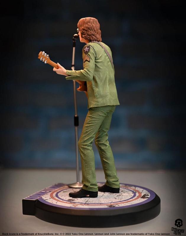 John Lennon 22 cm Rock Iconz Statue - Knucklebonz