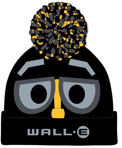 Wall-E Pom-Pom Beanie Wall-E Face