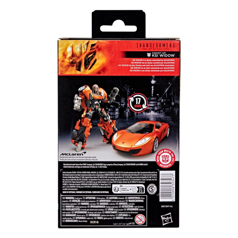 Transformers: Age of Extinction Studio Series Leader Class Action Figure Concept Art KSI Widow 11 cm 1