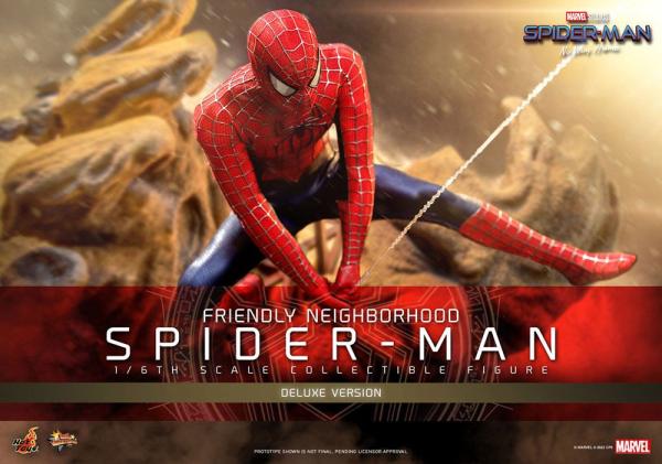 Spider-Man: No Way Home Movie Masterpiece Action Figure 1/6 Friendly Neighborhood Spider-Man (Deluxe