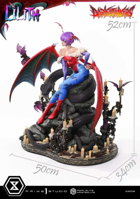 Darkstalkers Real Elite Masterline Series Statue 1/4 Lilith 52 cm 10