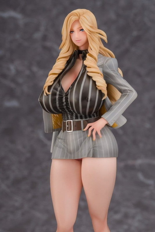 Gal Ane Shachou to Harem Office PVC Figure 1/7 Nishigori Ai (Grey Suit Ver.) 26 cm 4