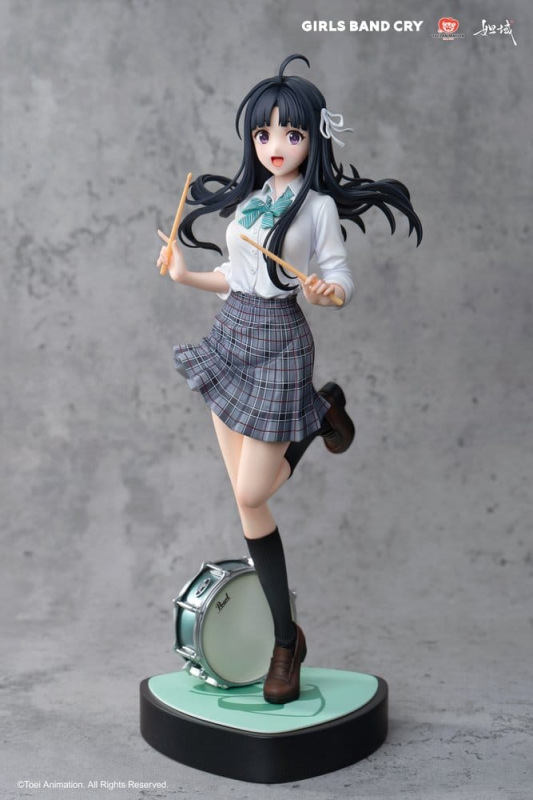 Girls Band Cry Natsu wo Mankitsu shite Sakebe Series No. 2 PVC Statue 1/7 Subaru Awa 26 cm