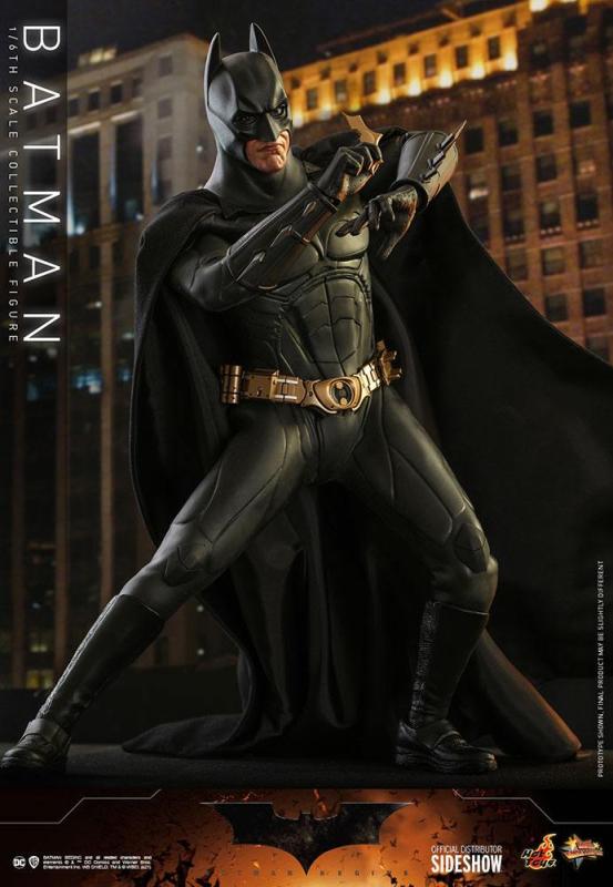 Batman Begins Movie Masterpiece Action Figure 1/6 Batman Hot Toys Exclusive 32 cm