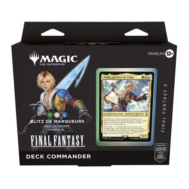 Magic the Gathering Final Fantasy Commander Decks Display (4) french 8