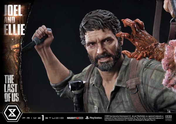 The Last of Us Part I Ultimate Premium Masterline Series Statue Joel & Ellie Deluxe Version (The Las 11