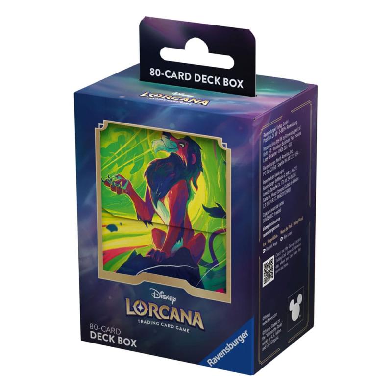 Disney Lorcana TCG Deck Box Scar