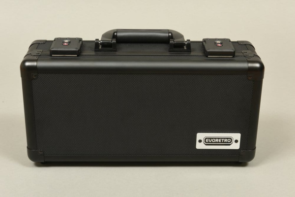 Evoretro Mini Carrying Case with Handle & Removable Foam Black 3