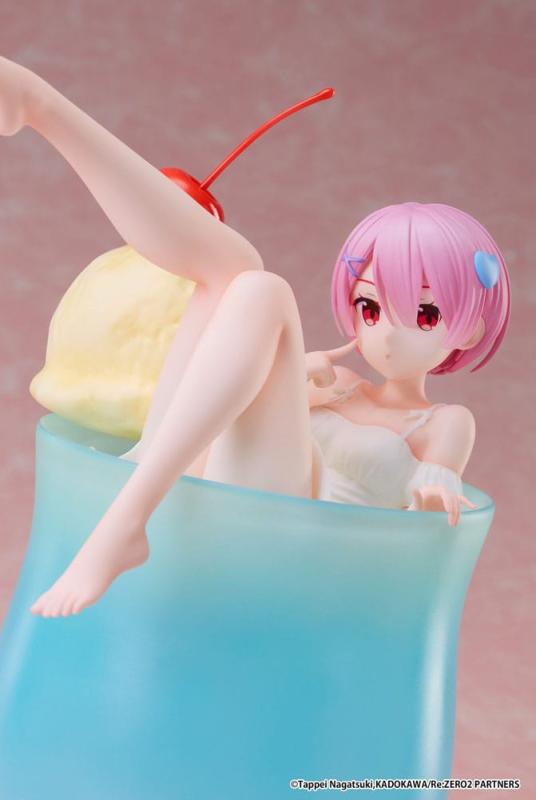 Re:Zero Starting Life in another World PVC Statue 1/7 Ram Cream Soda Ver. 21 cm 1