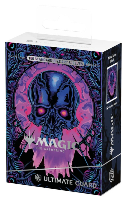 Ultimate Guard Art Sleeves Magic: The Gathering "Mana Token" - Swamp 1