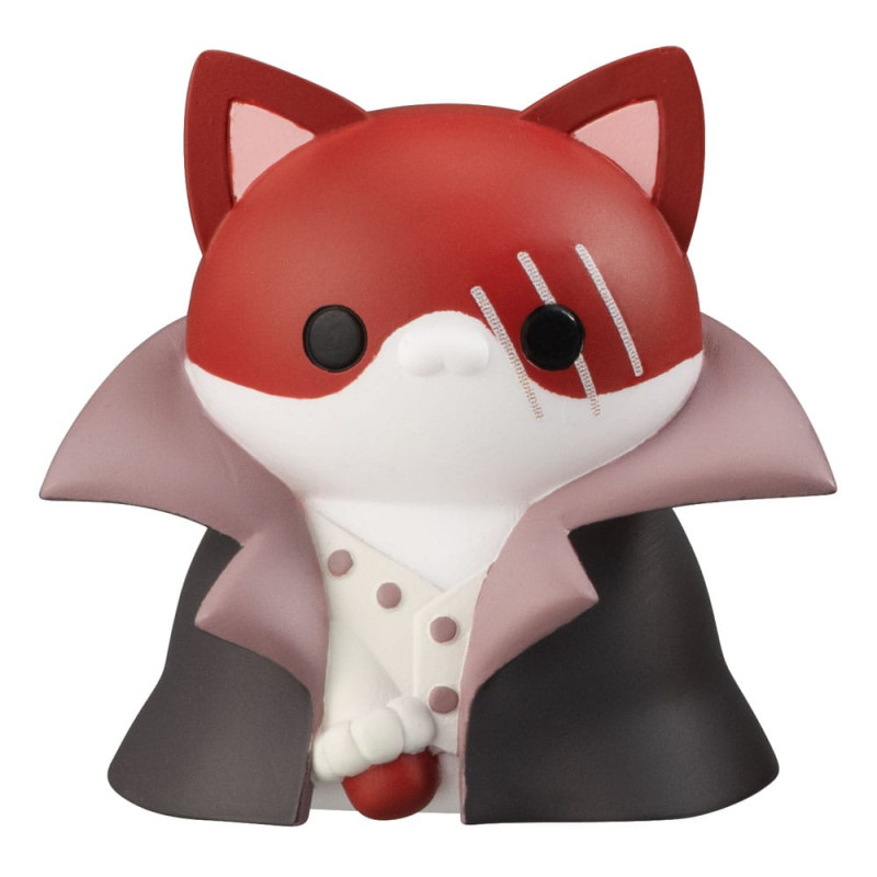One Piece Mega Cat Project Trading Figure 3 cm NyanPieceNyan! I'm gonna be king of Paw-rates Vol. 1 6