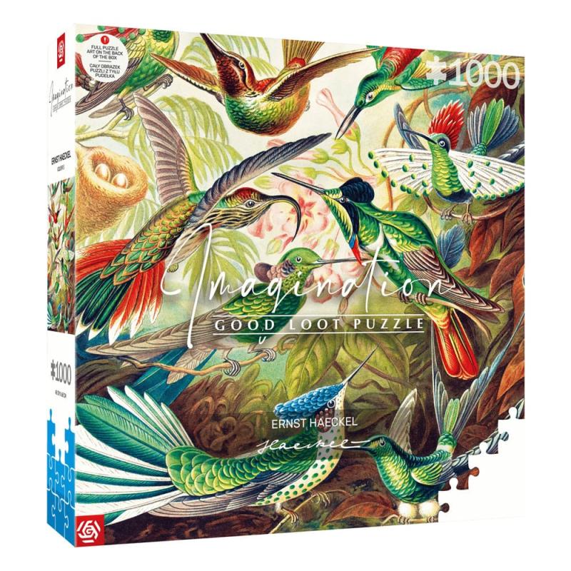 Ernst Haeckel Imagination Puzzle Hummingbirds/Kolibry (1000 pieces)