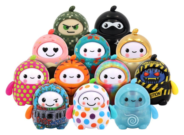 LamaTama Electronic Collectible Figures 6 cm Series 1 heo Exclusive Blind Box Display (26)