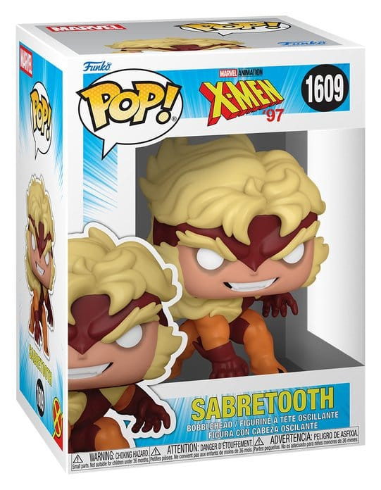 Marvel POP! Vinyl Figure : X-Men '97 S4- Sabretooth 9 cm 1