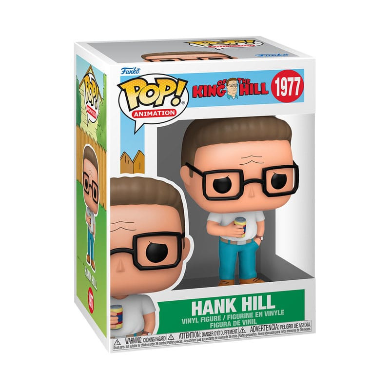 King of the Hill POP! TV Vinyl Figure Hank Hill 9 cm 1