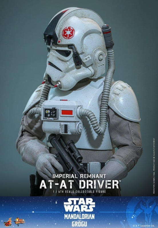 Star Wars Movie Masterpiece Action Figure 1/6 Imperial Remnant AT-AT Driver 30 cm 8