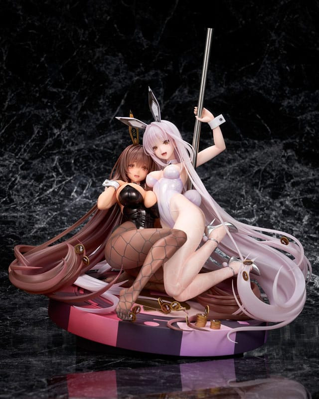 Goddess of Victory: Nikke Statue 1/7 Noir & Blanc Bunny X 777 Ver. 28 cm 9