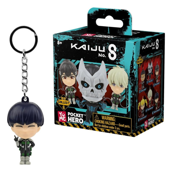 Kaiju No. 8 Pocket Hero Keychain Series 1 Blind Box Display (12) 13