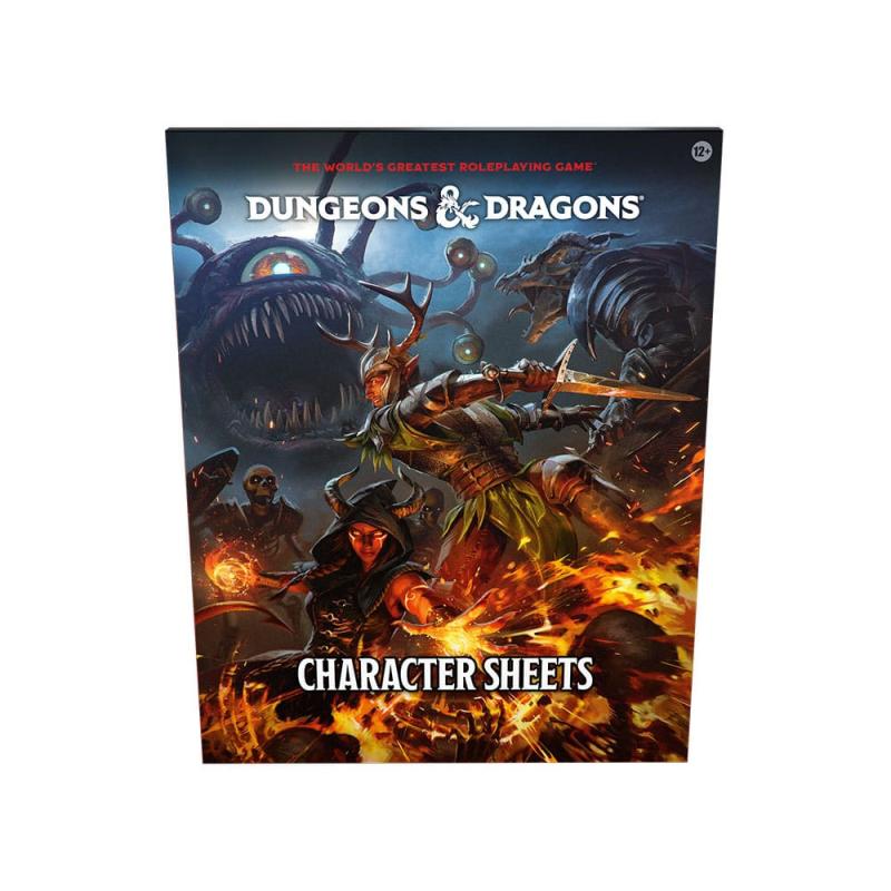 Dungeons & Dragons RPG Character Sheets 2024 english 2